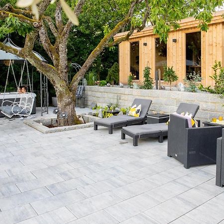 Chalet Vitaspa - Whirlpool & Sauna Privatspa بغنيتس المظهر الخارجي الصورة