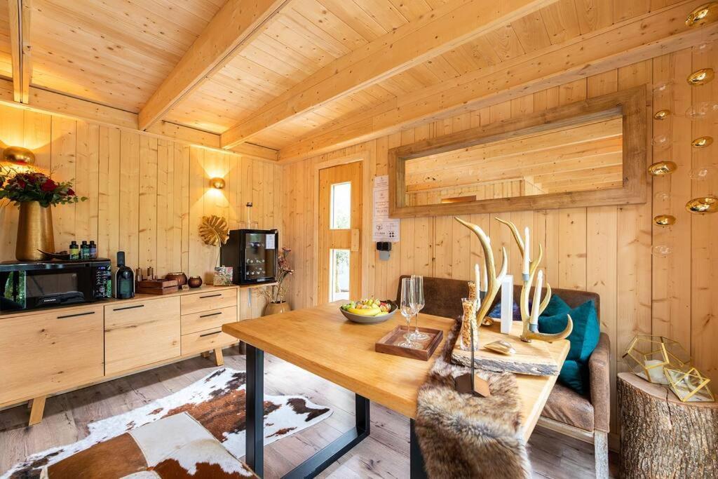 Chalet Vitaspa - Whirlpool & Sauna Privatspa بغنيتس المظهر الخارجي الصورة