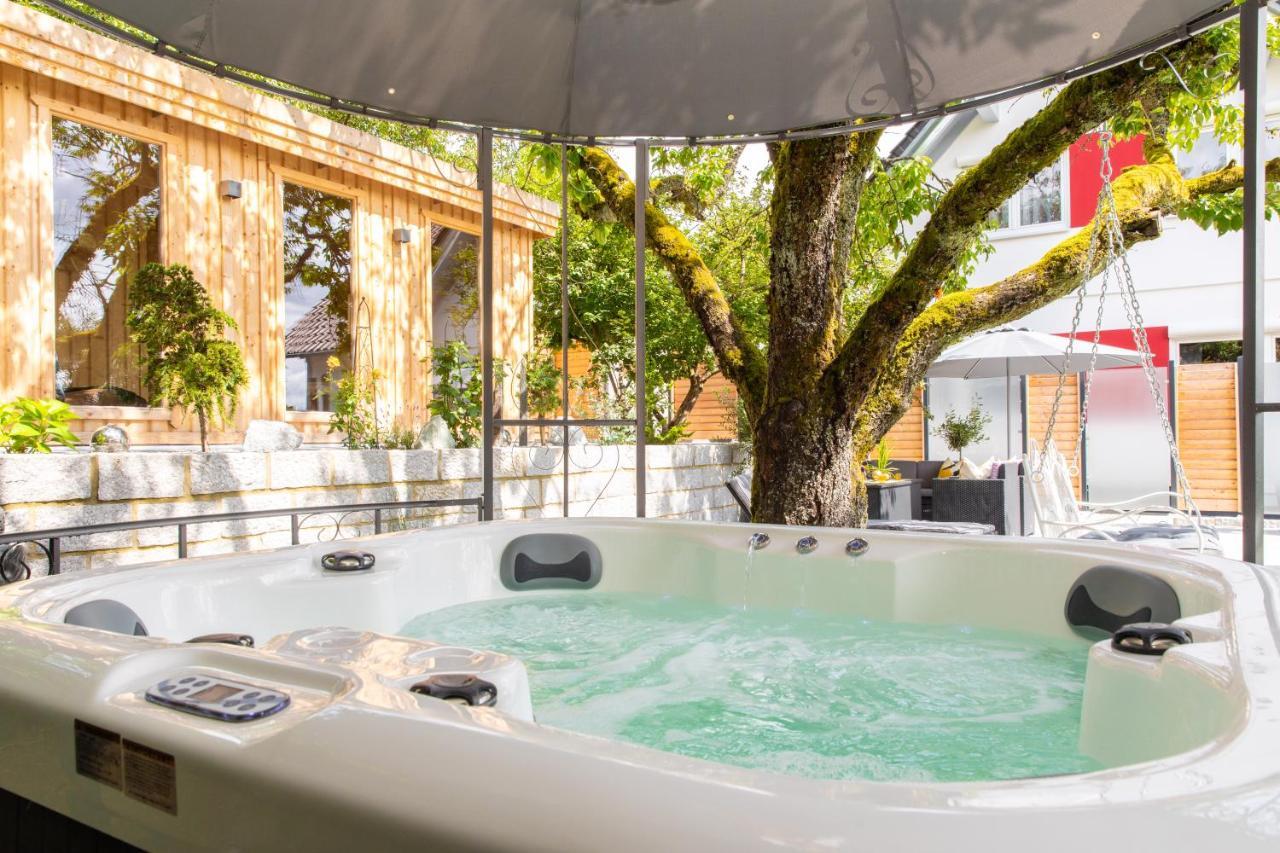Chalet Vitaspa - Whirlpool & Sauna Privatspa بغنيتس المظهر الخارجي الصورة