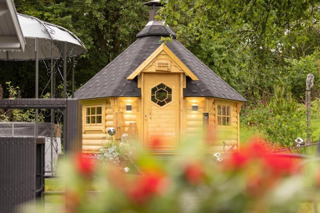 Chalet Vitaspa - Whirlpool & Sauna Privatspa بغنيتس المظهر الخارجي الصورة