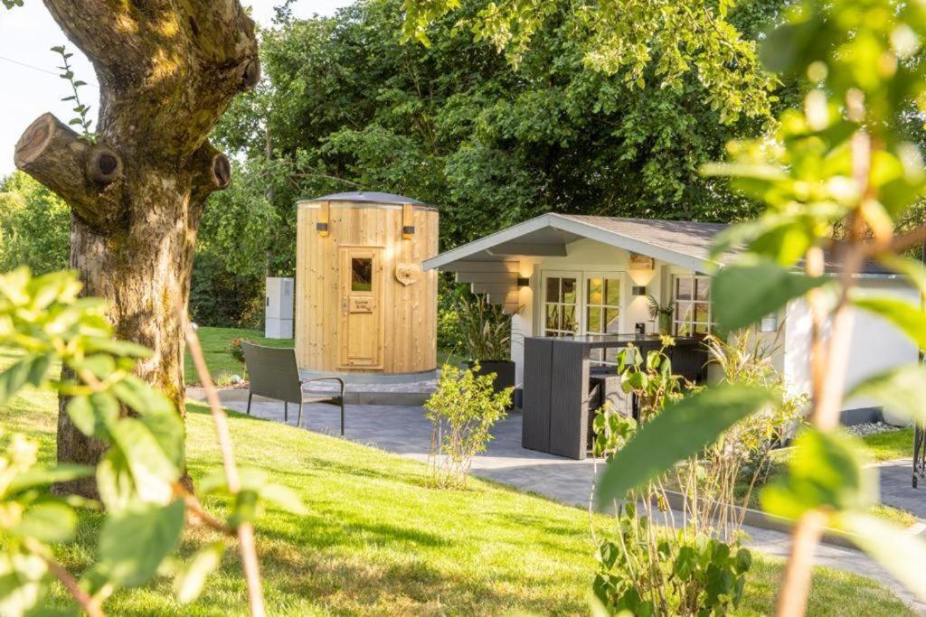 Chalet Vitaspa - Whirlpool & Sauna Privatspa بغنيتس المظهر الخارجي الصورة